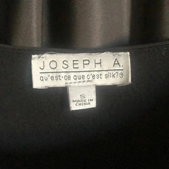 Joseph‎ a Chiffon Black Top S - Picture 2 of 4
